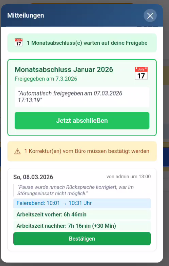 Mitteilungen